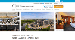 Desktop Screenshot of hotelleusden.nl