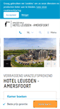 Mobile Screenshot of hotelleusden.nl